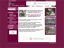 Tablet Screenshot of cemetery.sk
